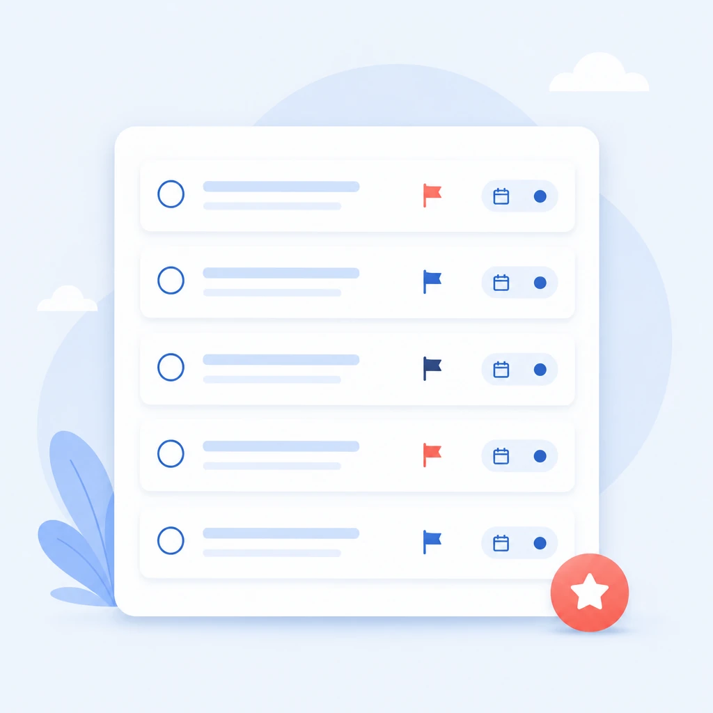 Todoistは軽量でタスク遂行に特化したツールという概念図