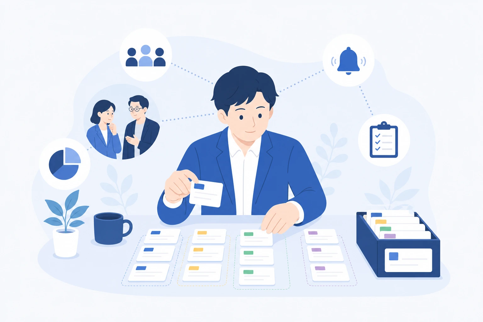 ToDo管理を始める前にタスクを棚卸しして整える準備のイメージ