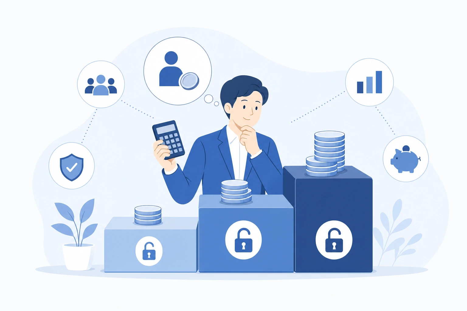 Wrike（ライク）の料金プランを比較検討するイメージ