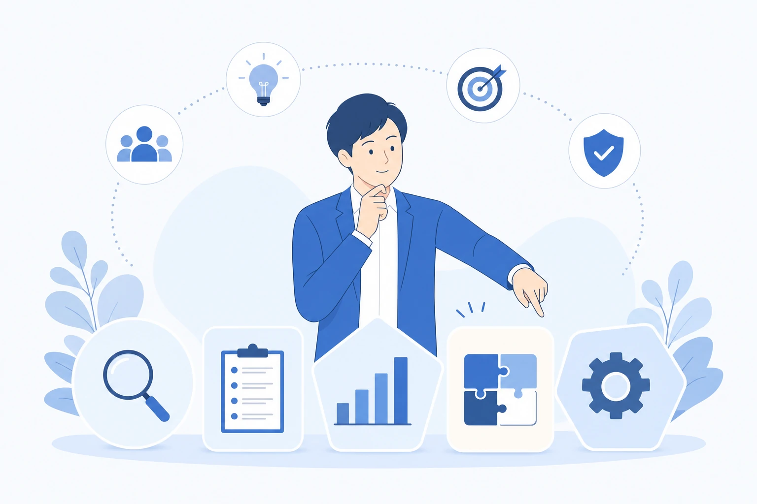 Office365の各ツールを並べて用途ごとに使い分けるイメージ図