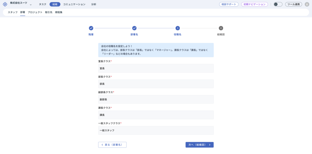 役職名